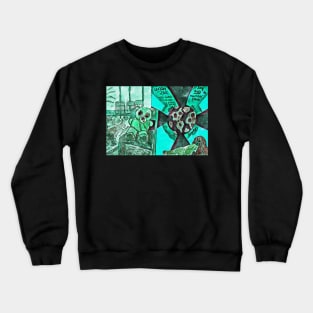 Against Nuclear Power No. 4 Crewneck Sweatshirt